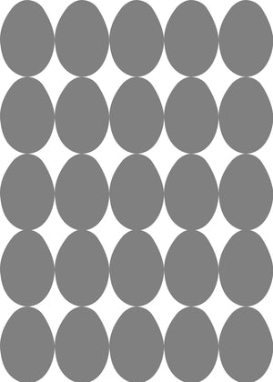 Easter Pattern Gray