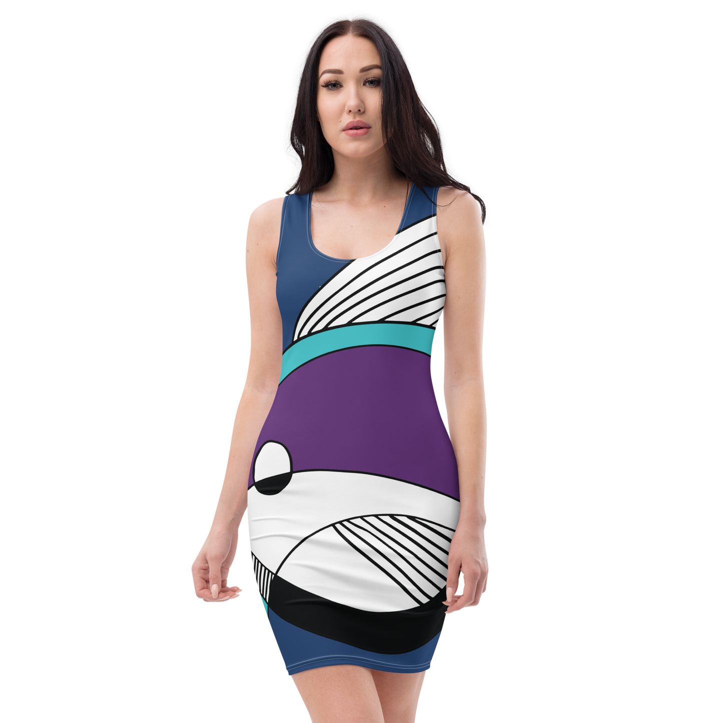 Fish from Kalevala | Bodycon dress