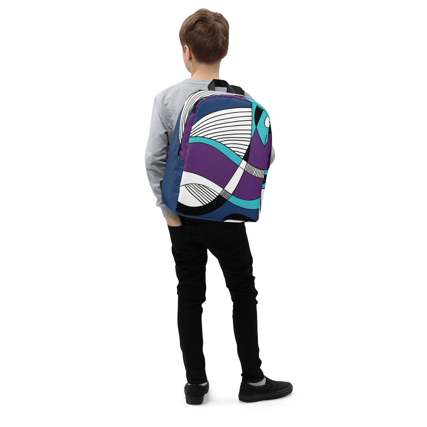Fish from Kalevala | Minimalist Backpack