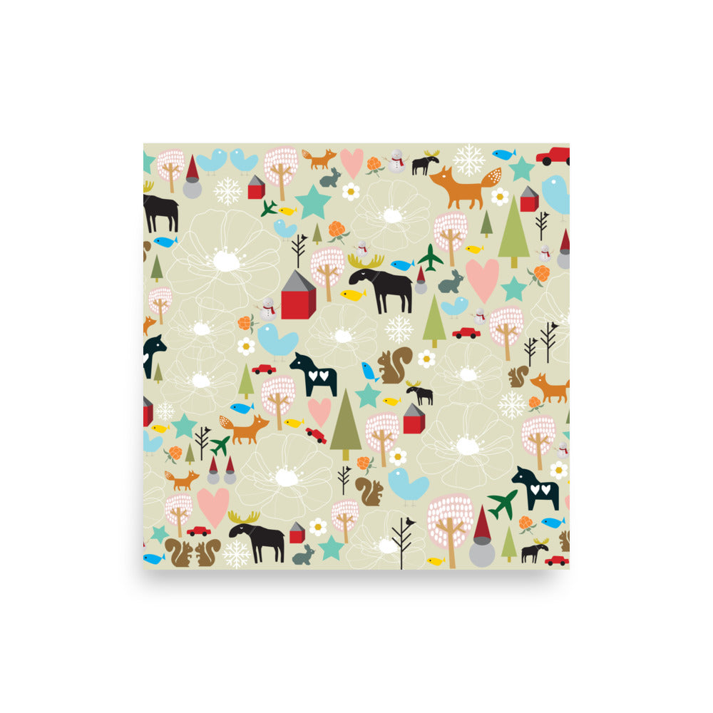 Baby Room Design | Poster