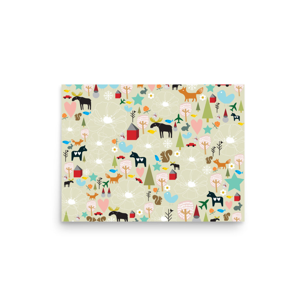 Baby Room Design | Poster