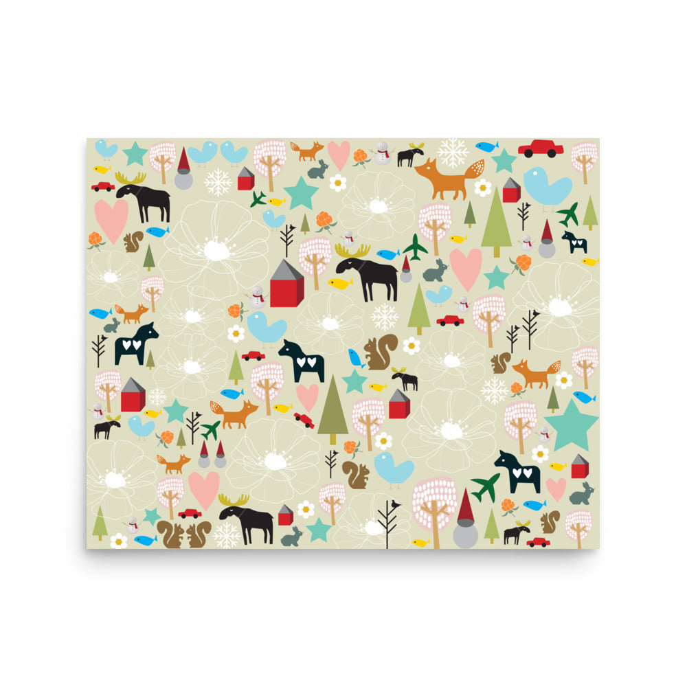 Baby Room Design | Poster