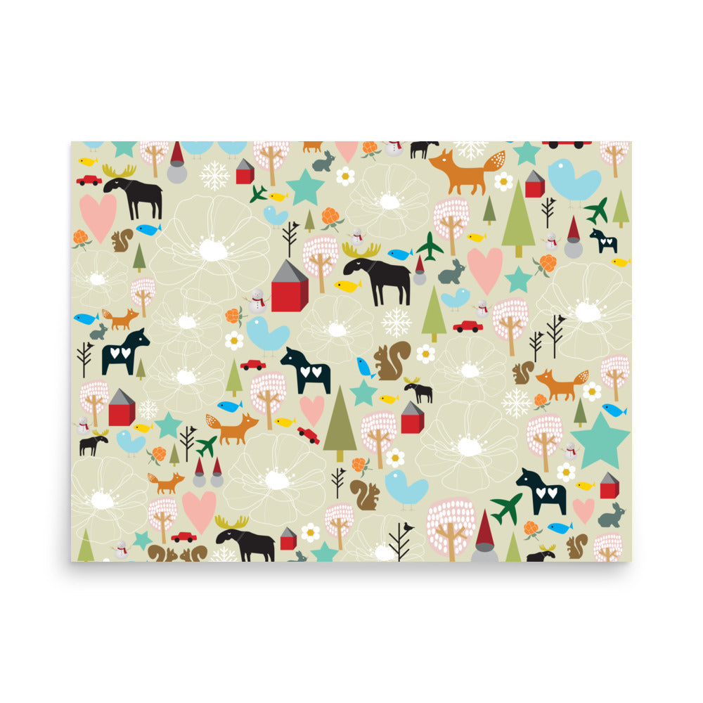 Baby Room Design | Poster
