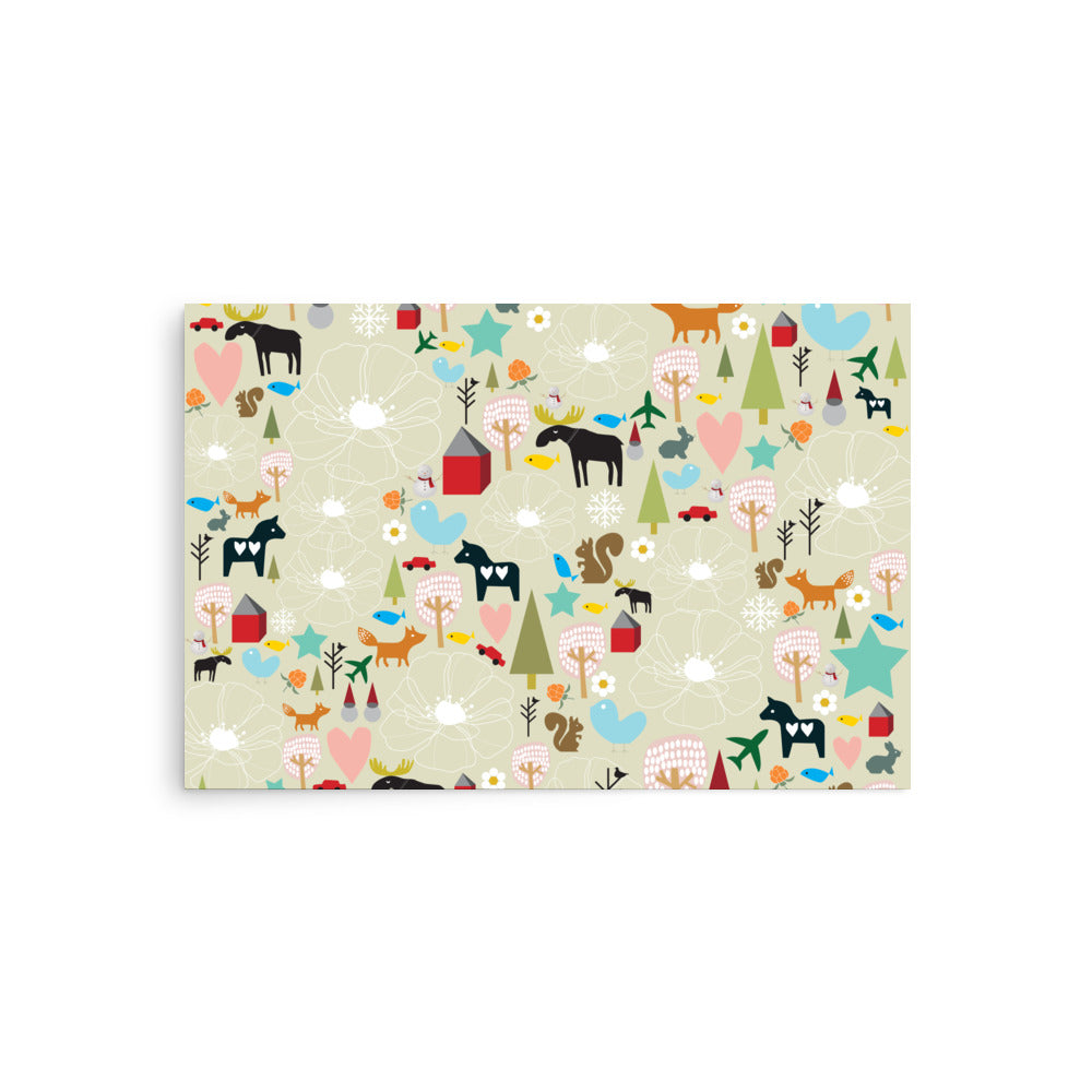 Baby Room Design | Poster