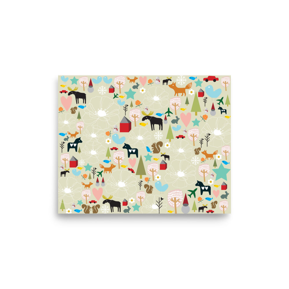 Baby Room Design | Poster