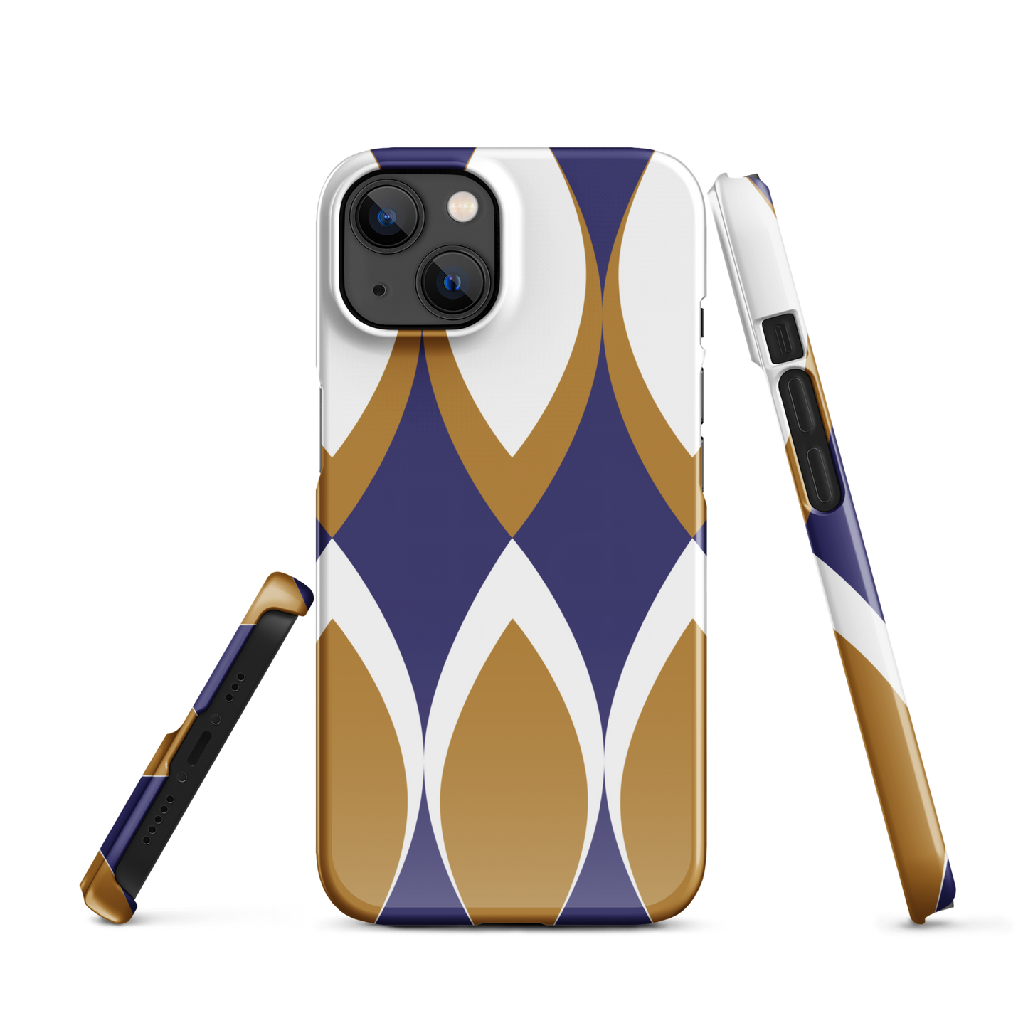 Golden Eye Ornament | Snap case for iPhone®
