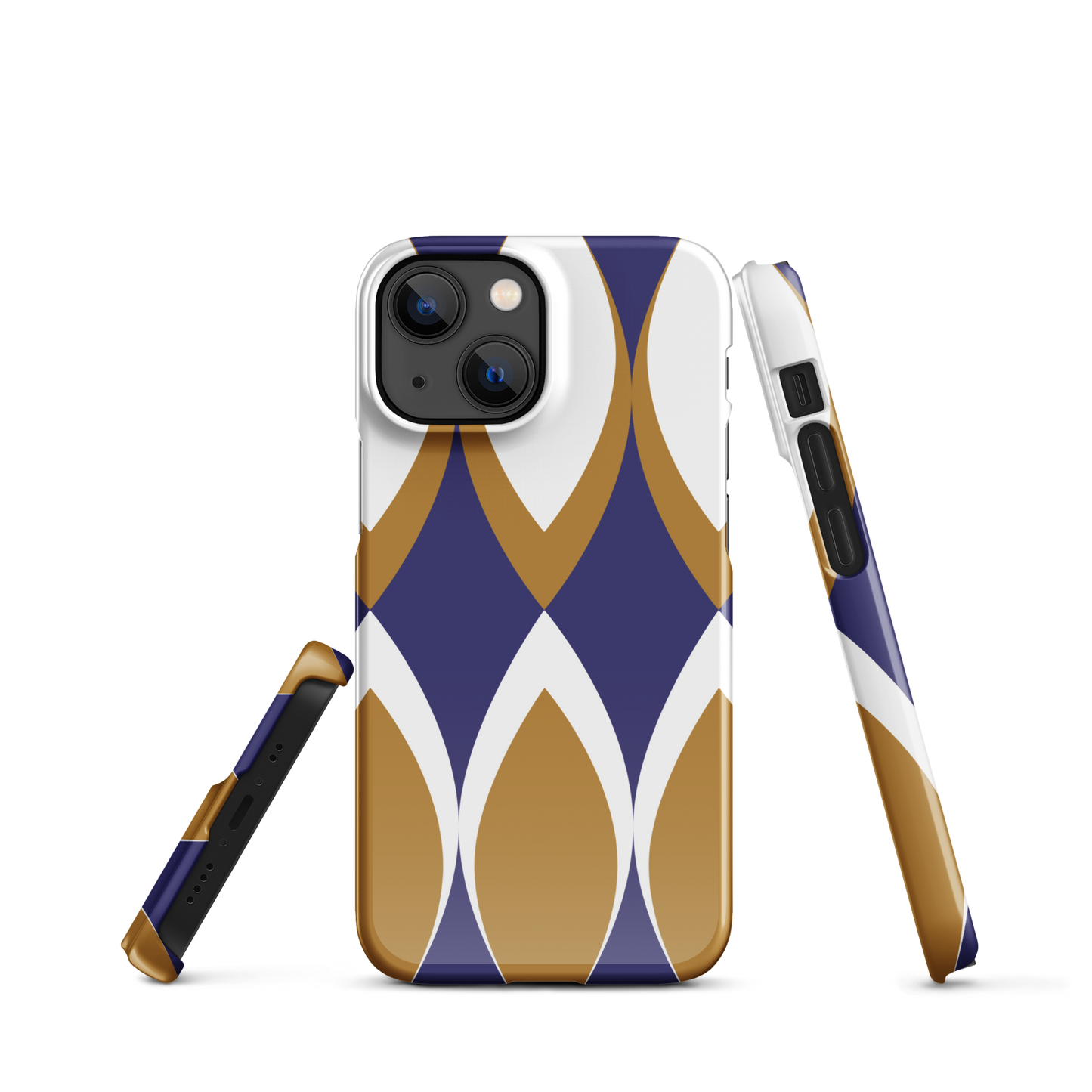 Golden Eye Ornament | Snap case for iPhone®