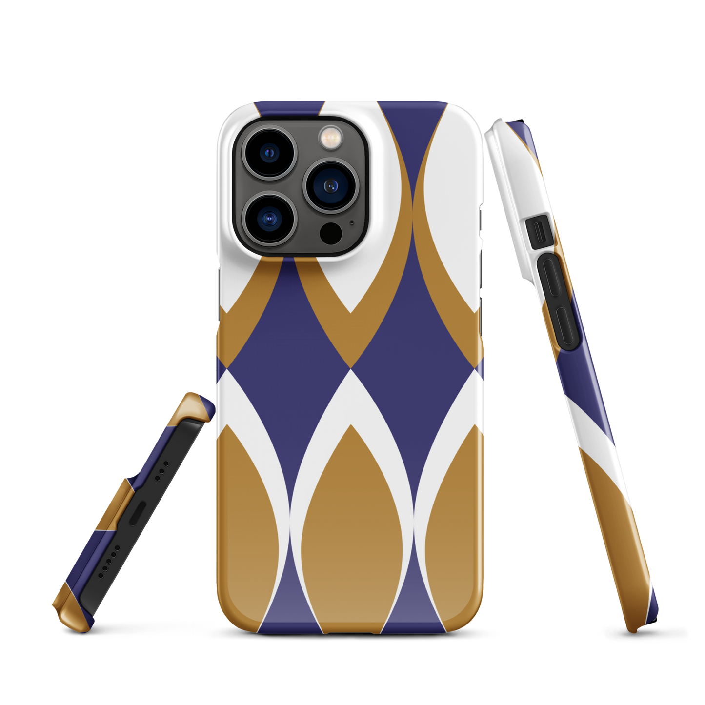 Golden Eye Ornament | Snap case for iPhone®