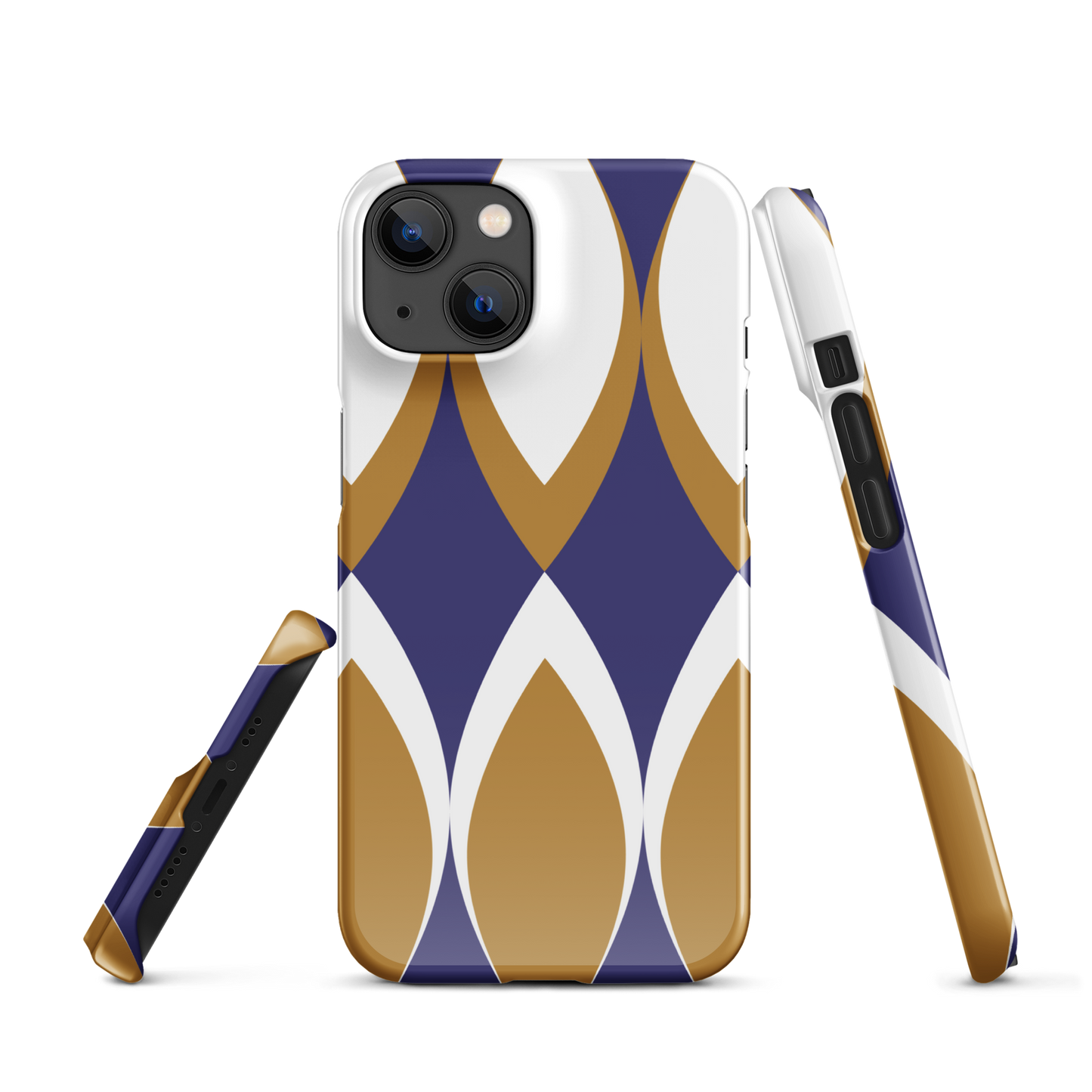 Golden Eye Ornament | Snap case for iPhone®