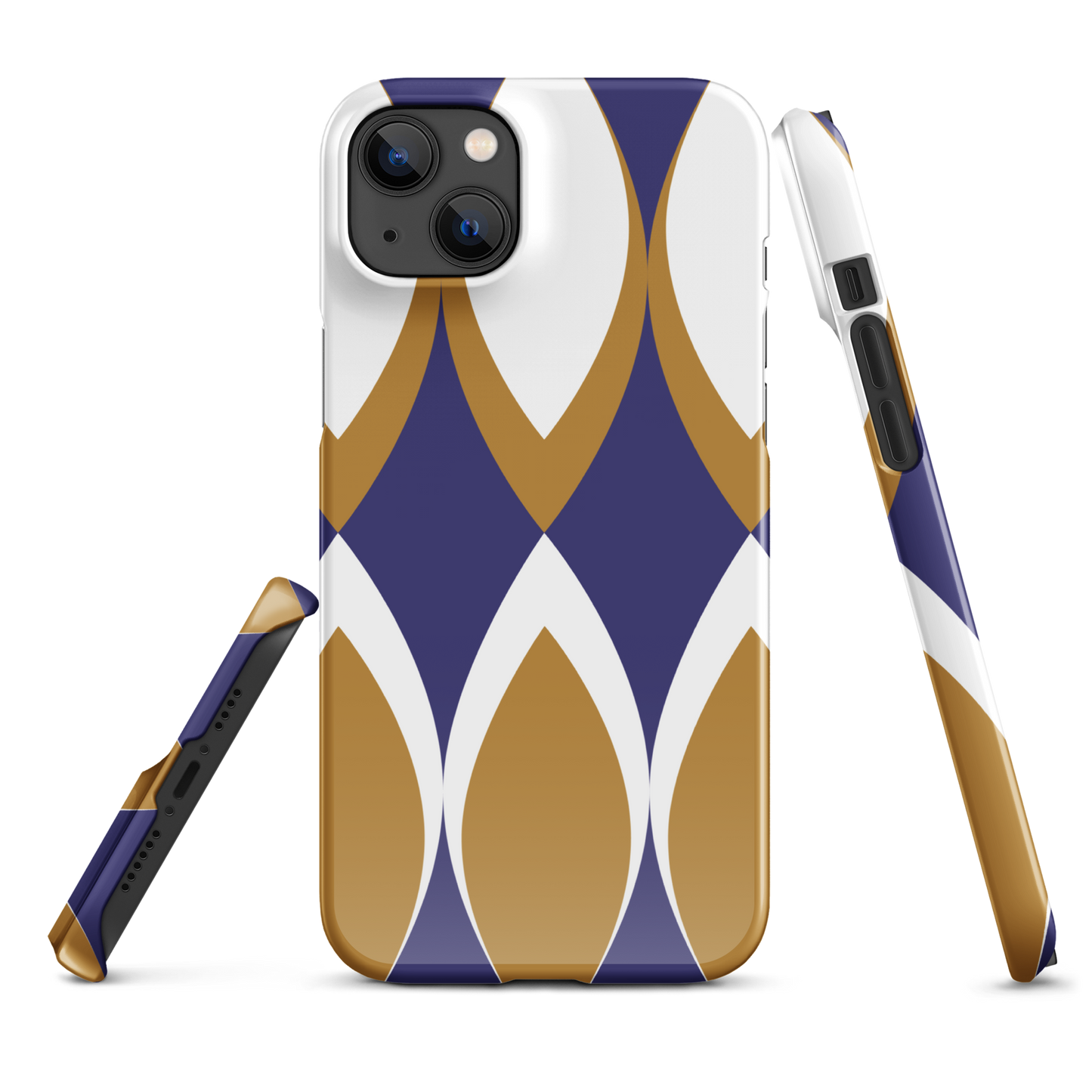 Golden Eye Ornament | Snap case for iPhone®