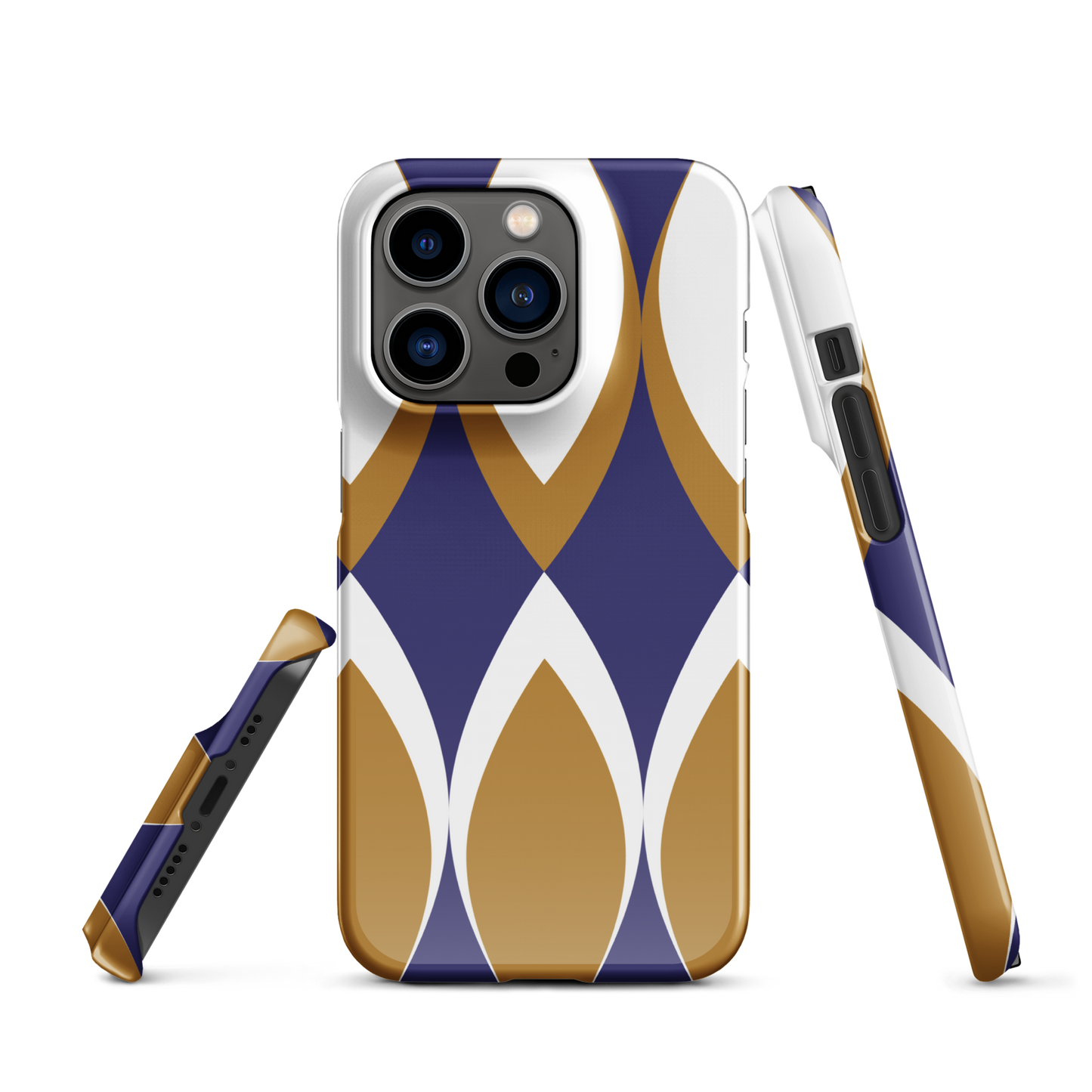 Golden Eye Ornament | Snap case for iPhone®