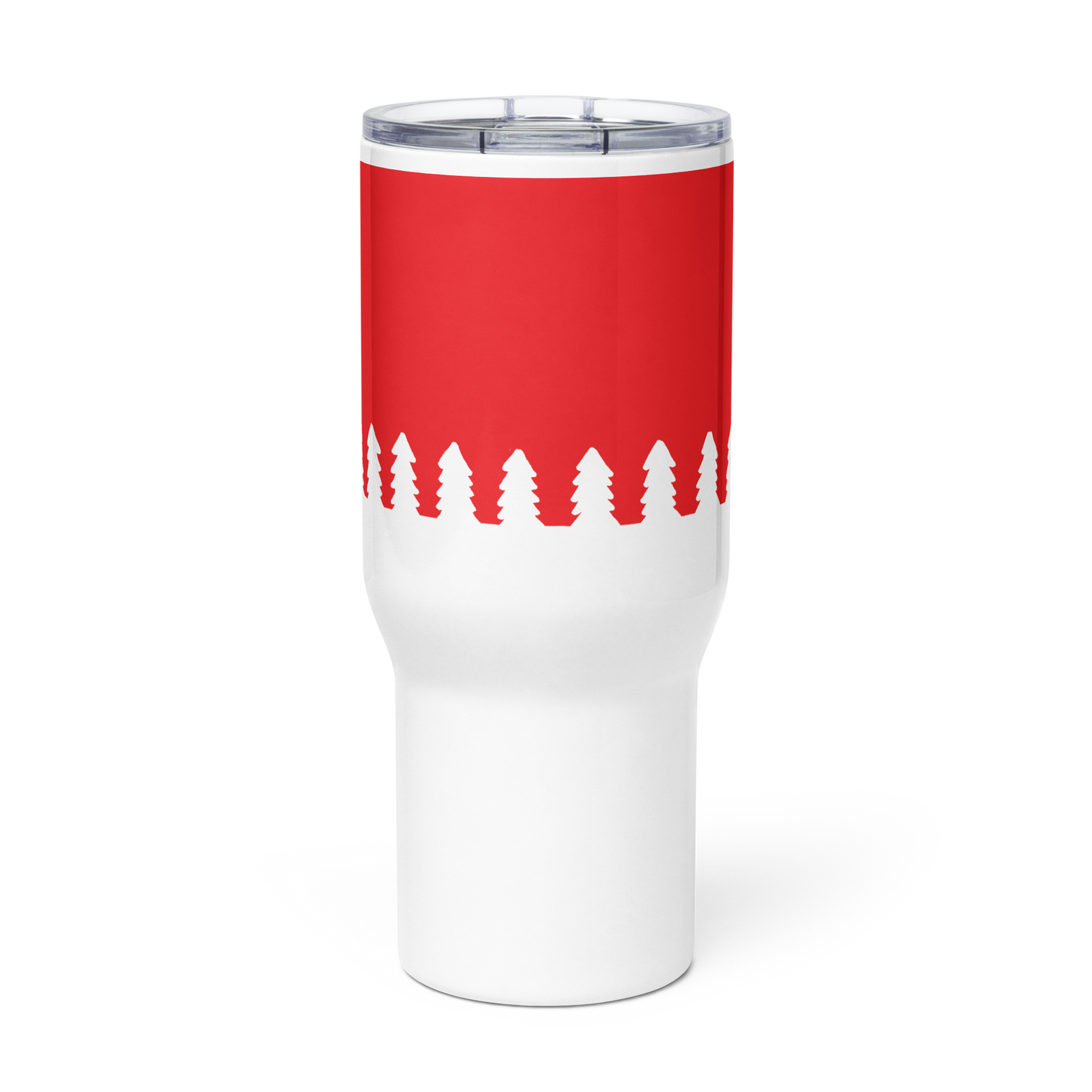 White Trees | Travel mug with a handle