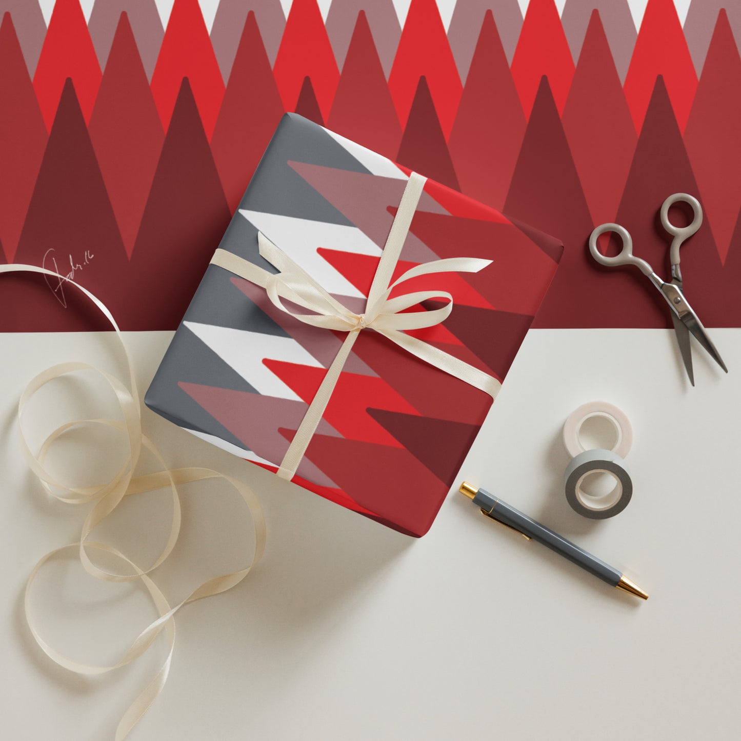 Christmas Forest | Wrapping paper sheets