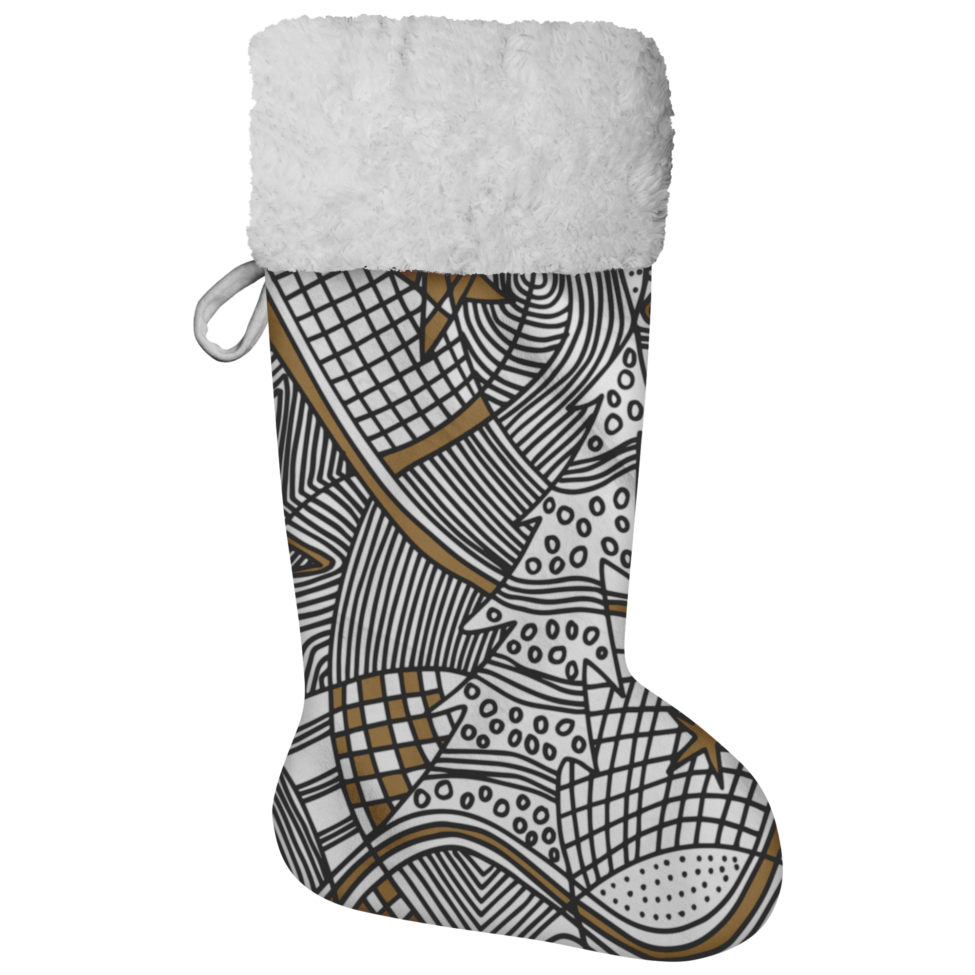 Christmas Graphic Ornament | Christmas Stocking
