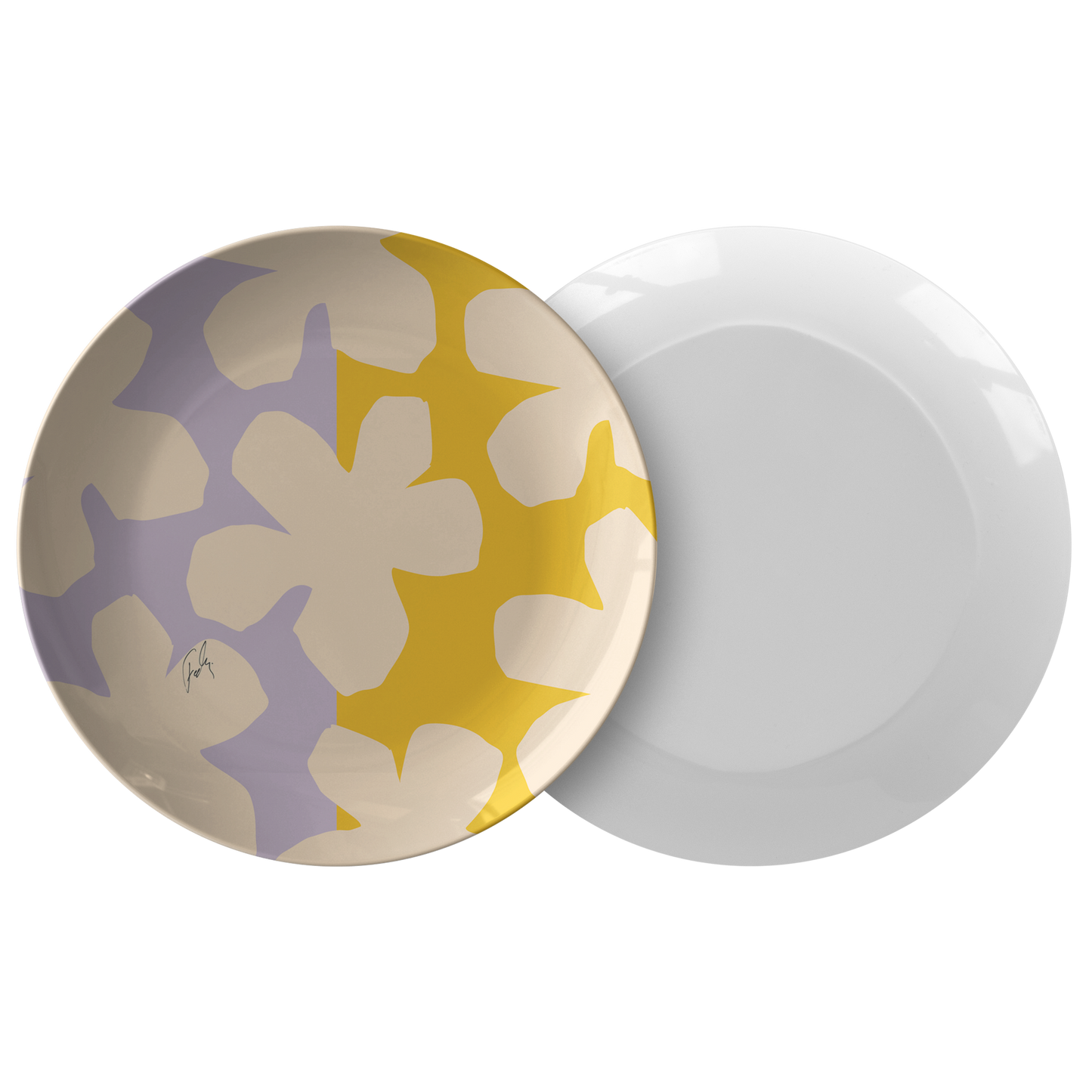 Stylish Flowers | Plate