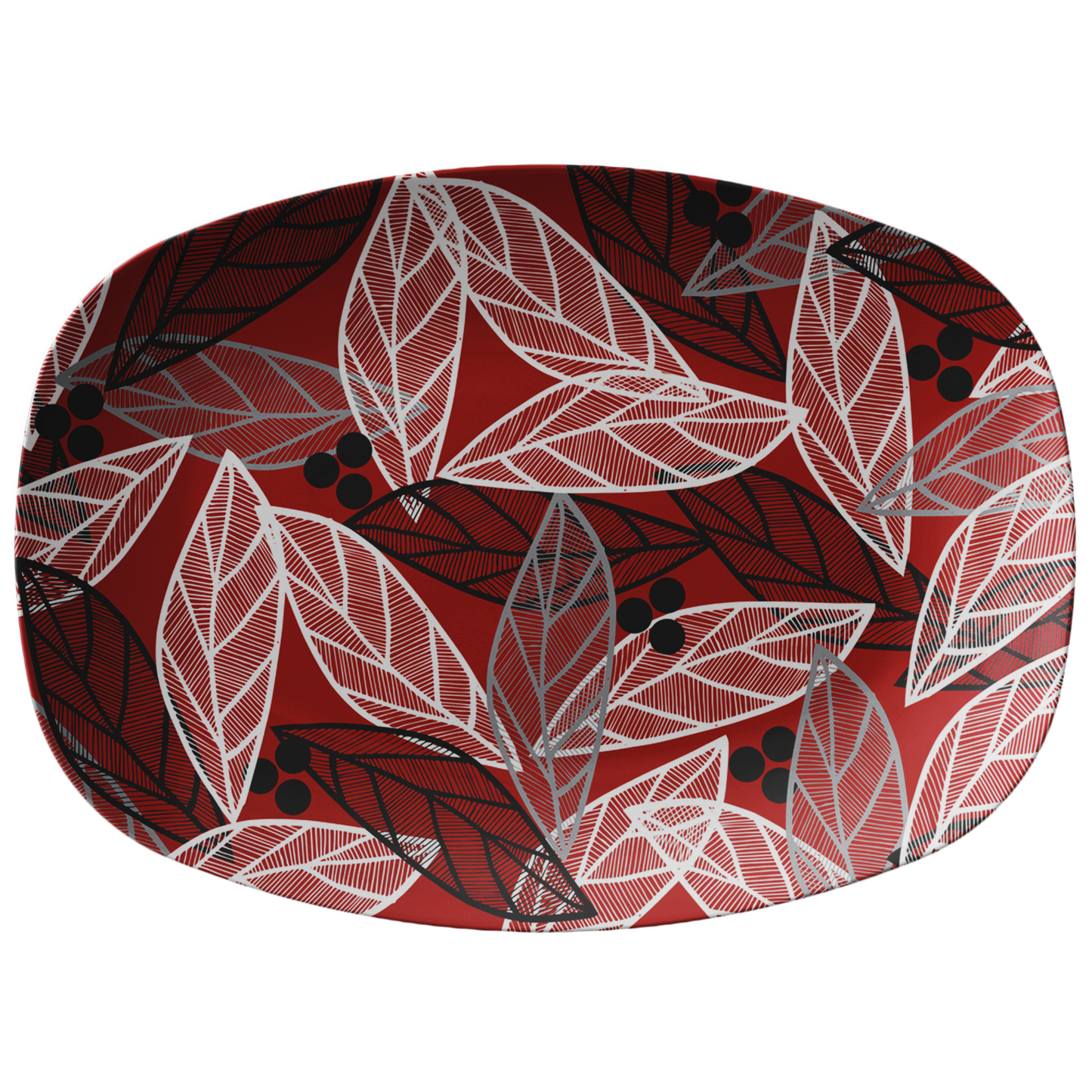 Christmas Leaves | Platter