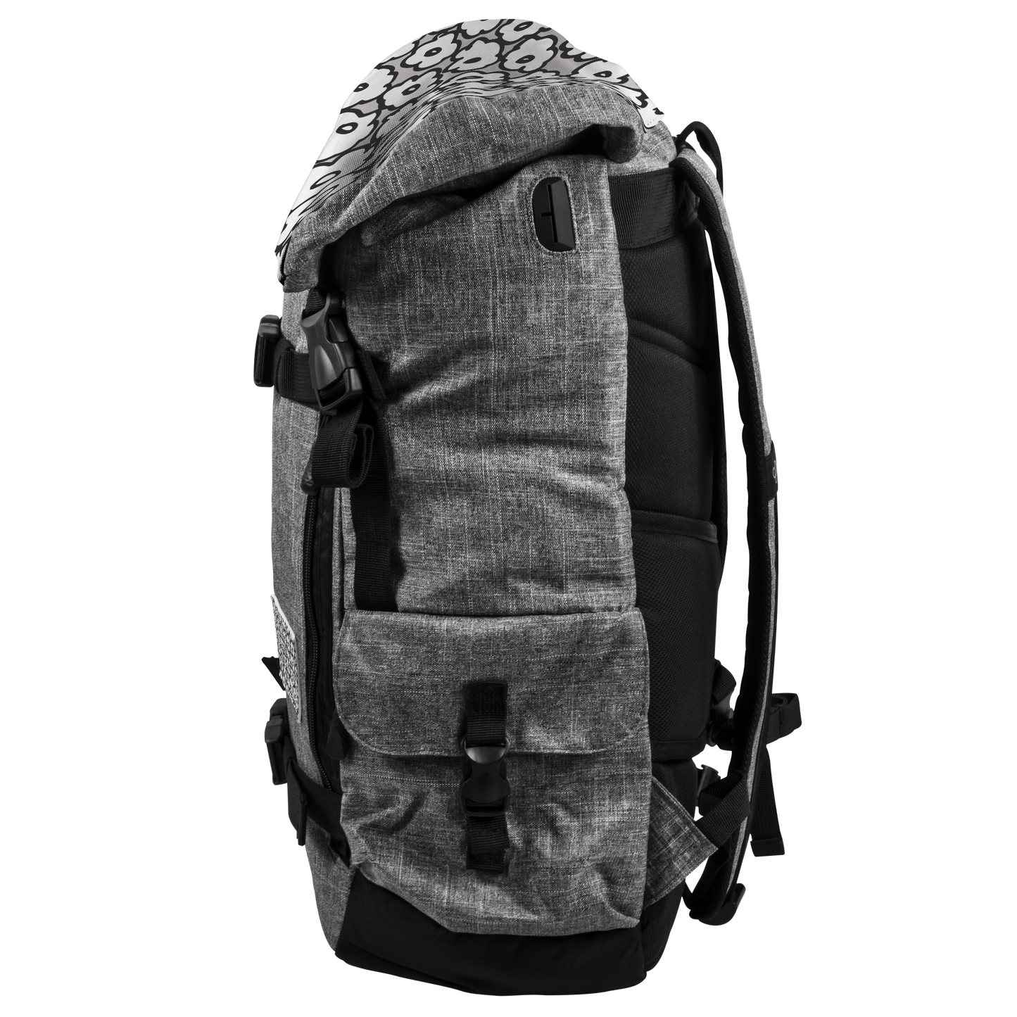 Happy White Flowers | Penryn Backpack