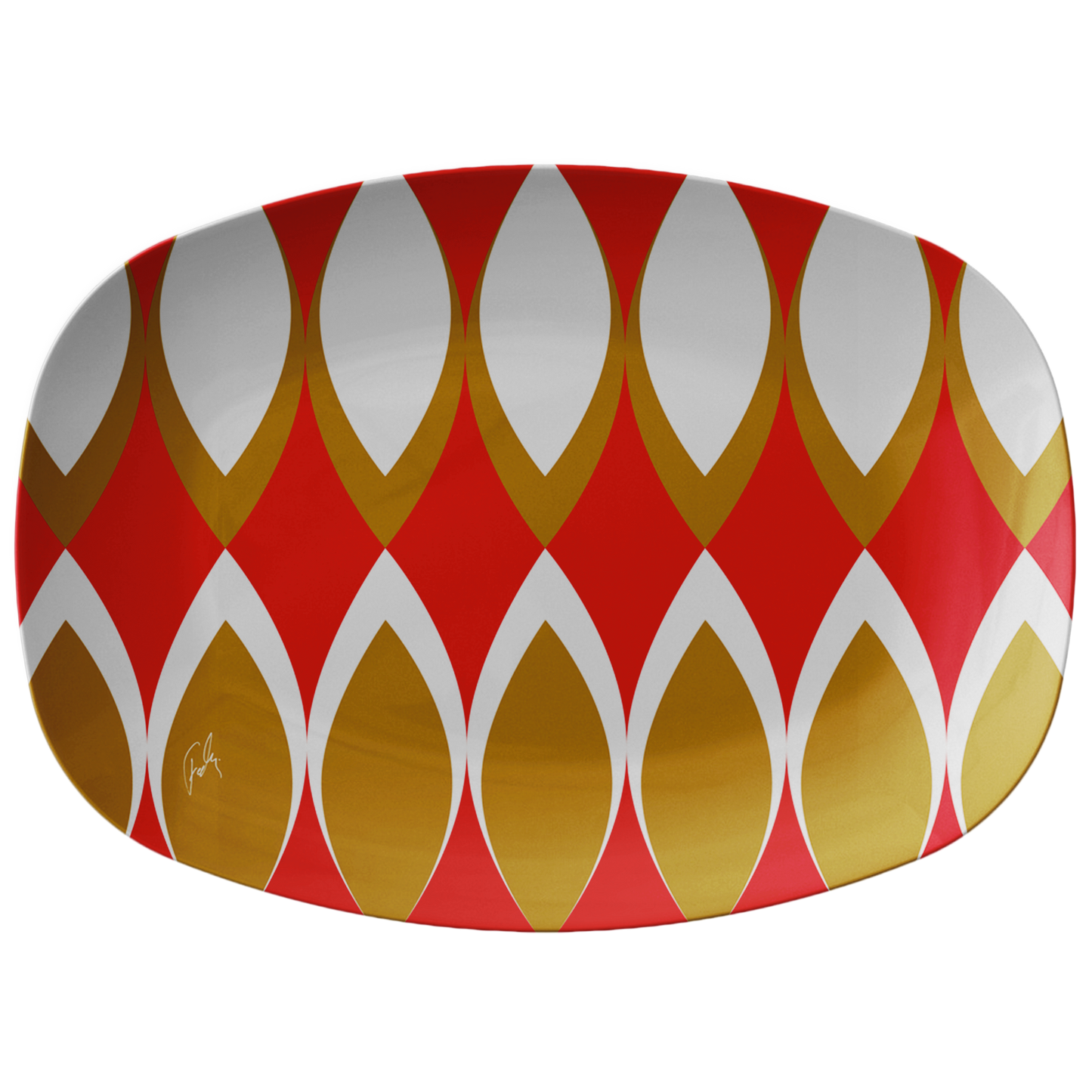 Golden Eye Christmas | Platter