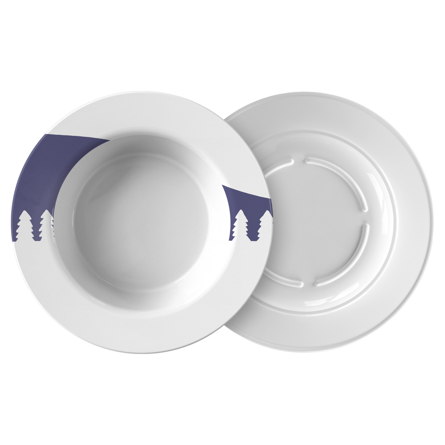 Home In White Forest | Bowl