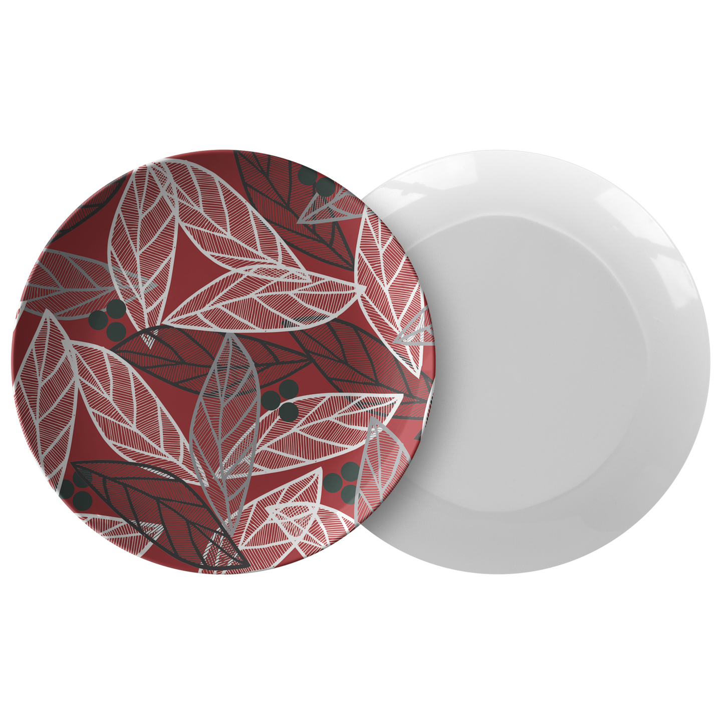 Christmas Leaves | Plate