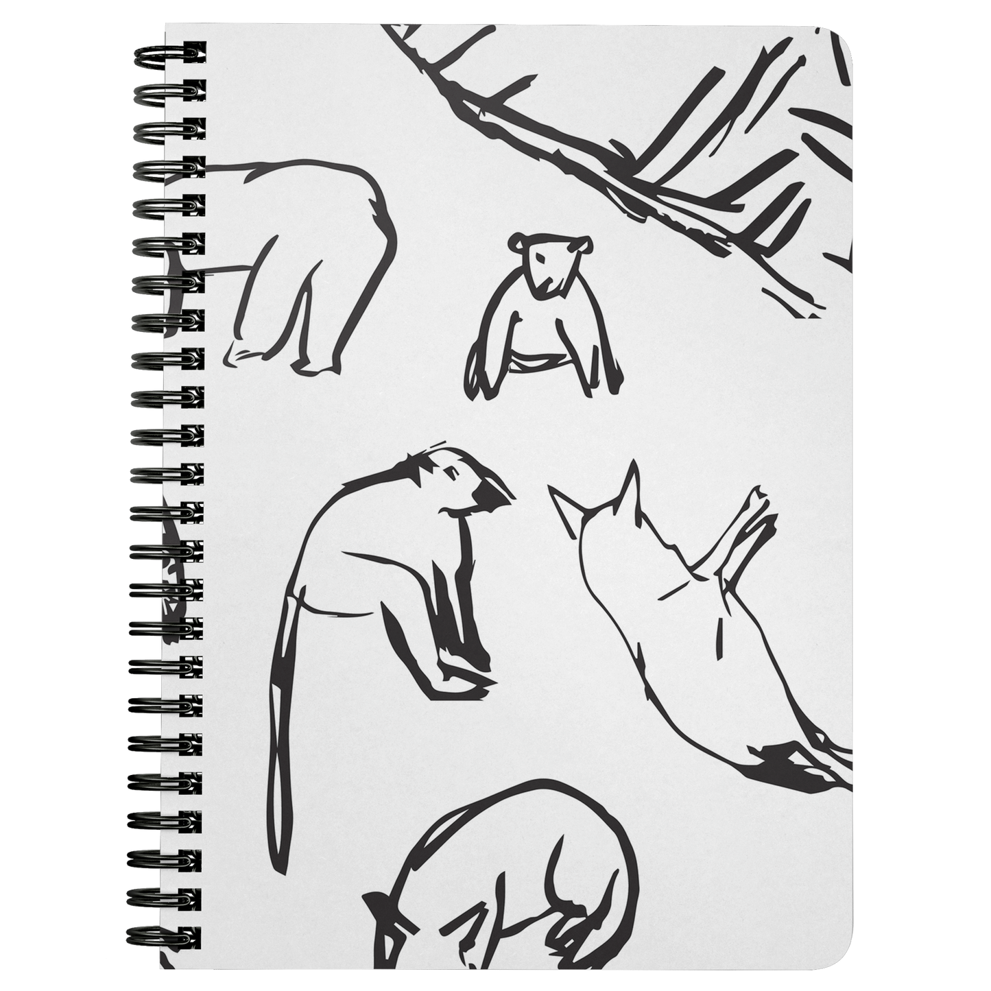 Animals | Spiralbound Notebook