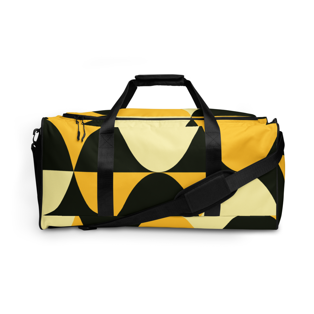 Yellow and Black Eggs | Duffle Bag