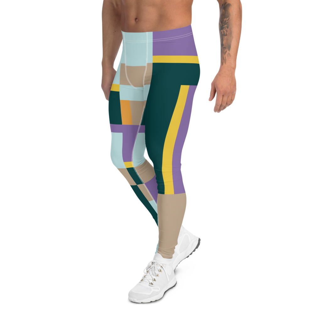 Fresh Stripe | Men's Leggings