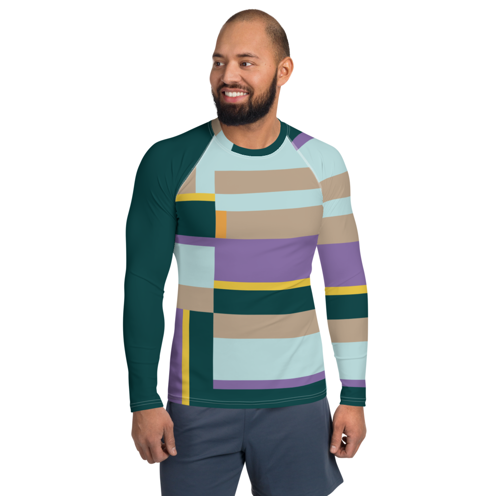 Fresh Stripe | Men's Rash Guard