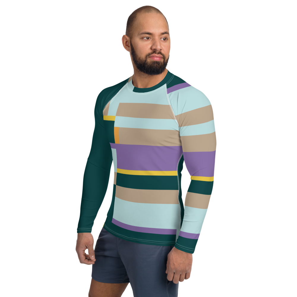 Fresh Stripe | Men's Rash Guard