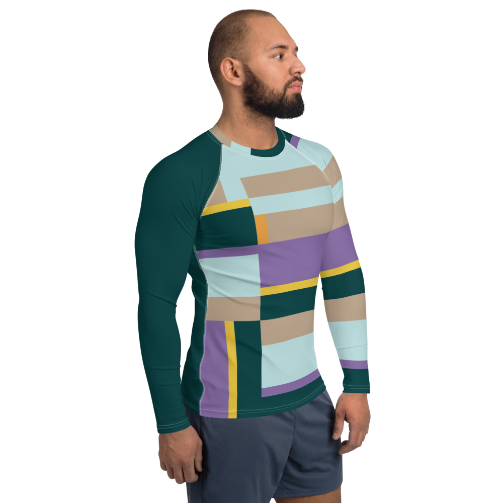 Fresh Stripe | Men's Rash Guard