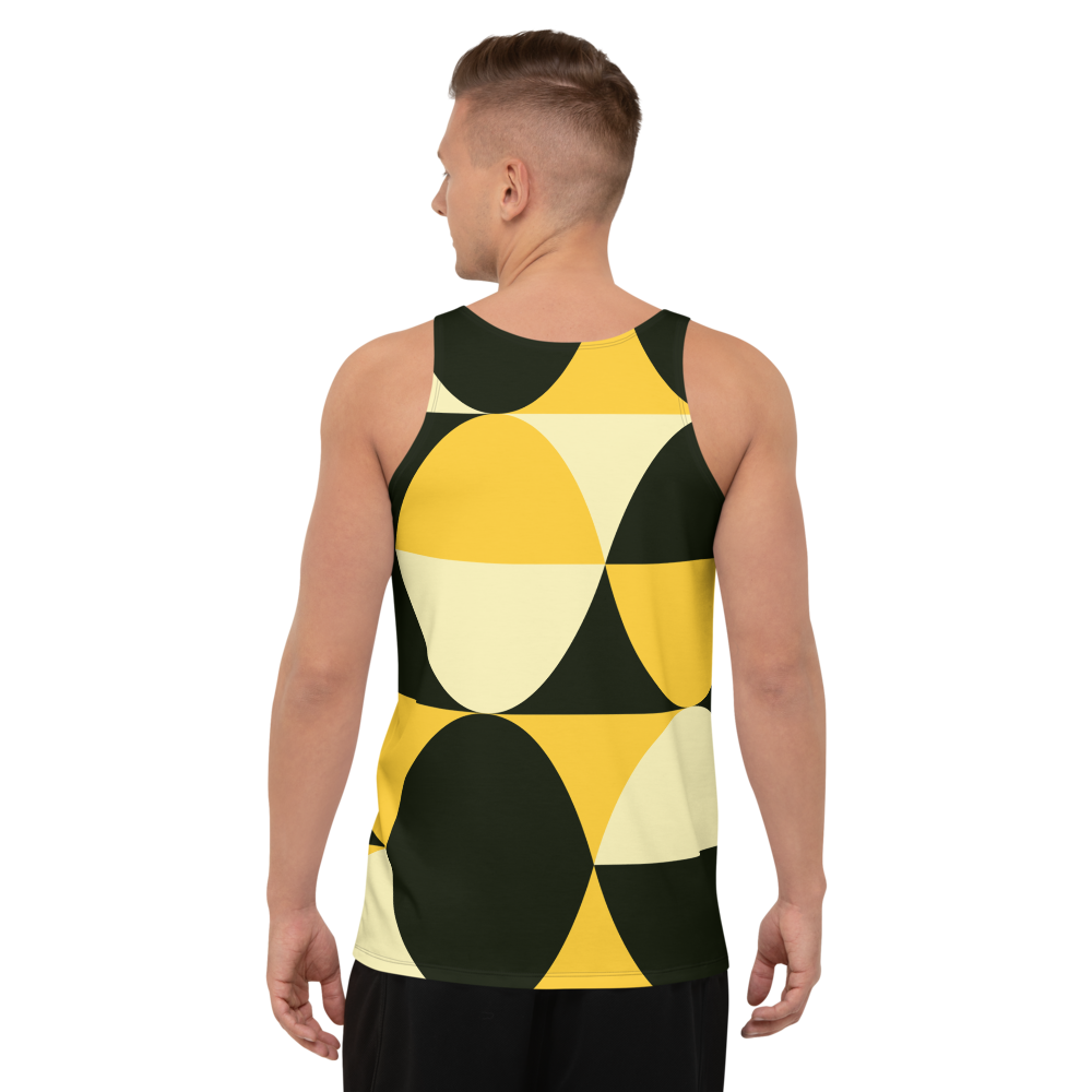 Yellow and Black Eggs | Men's Tank Top