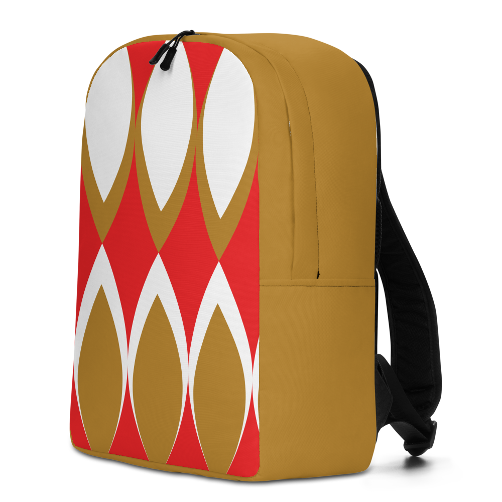 Golden Eye Christmas | Minimalist Backpack
