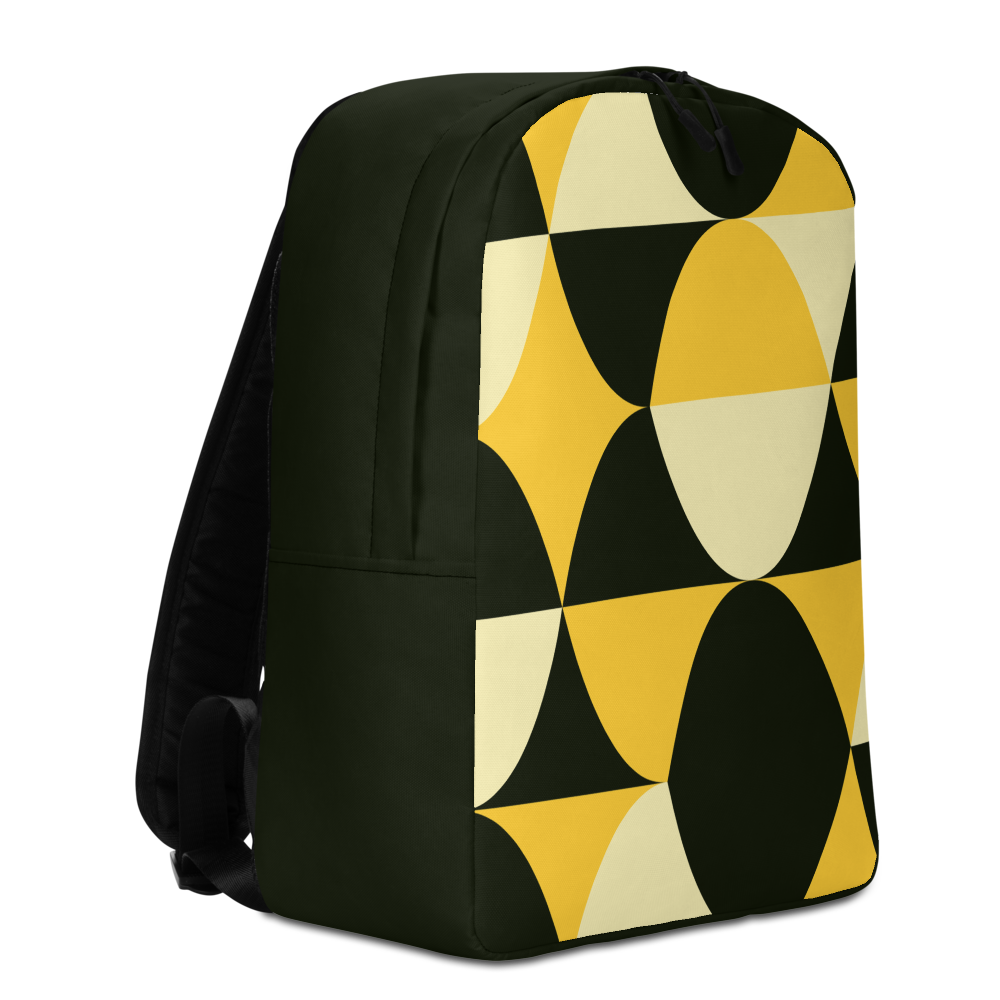 Yellow and Black Eggs | Minimalist Backpack