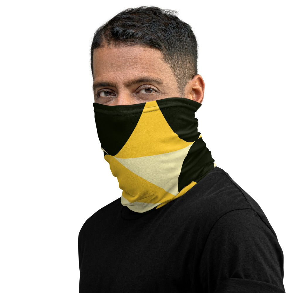 Yellow and Black Eggs | Neck Gaiter