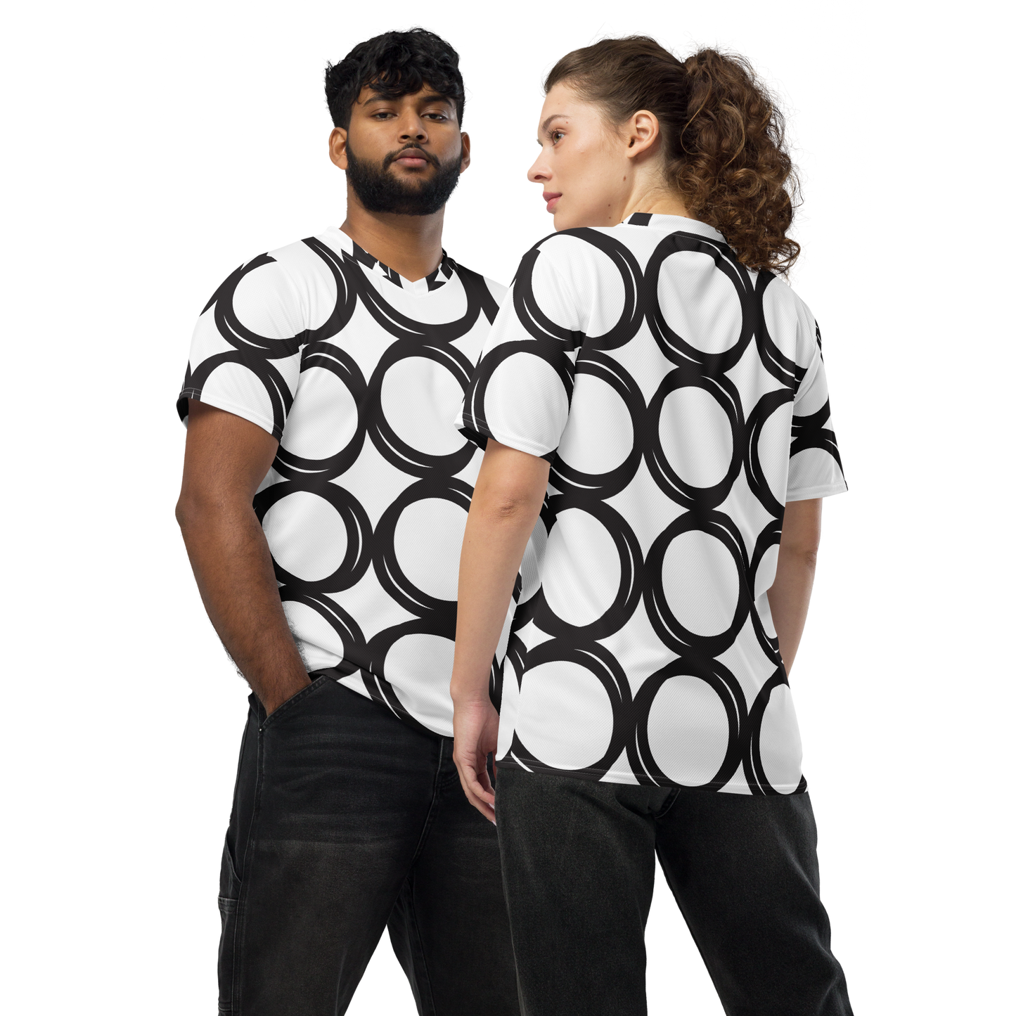 Keffiyeh | Recycled Sports Jersey