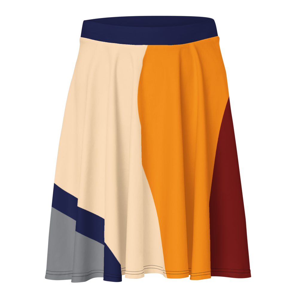 Different Lines | Skater Skirt