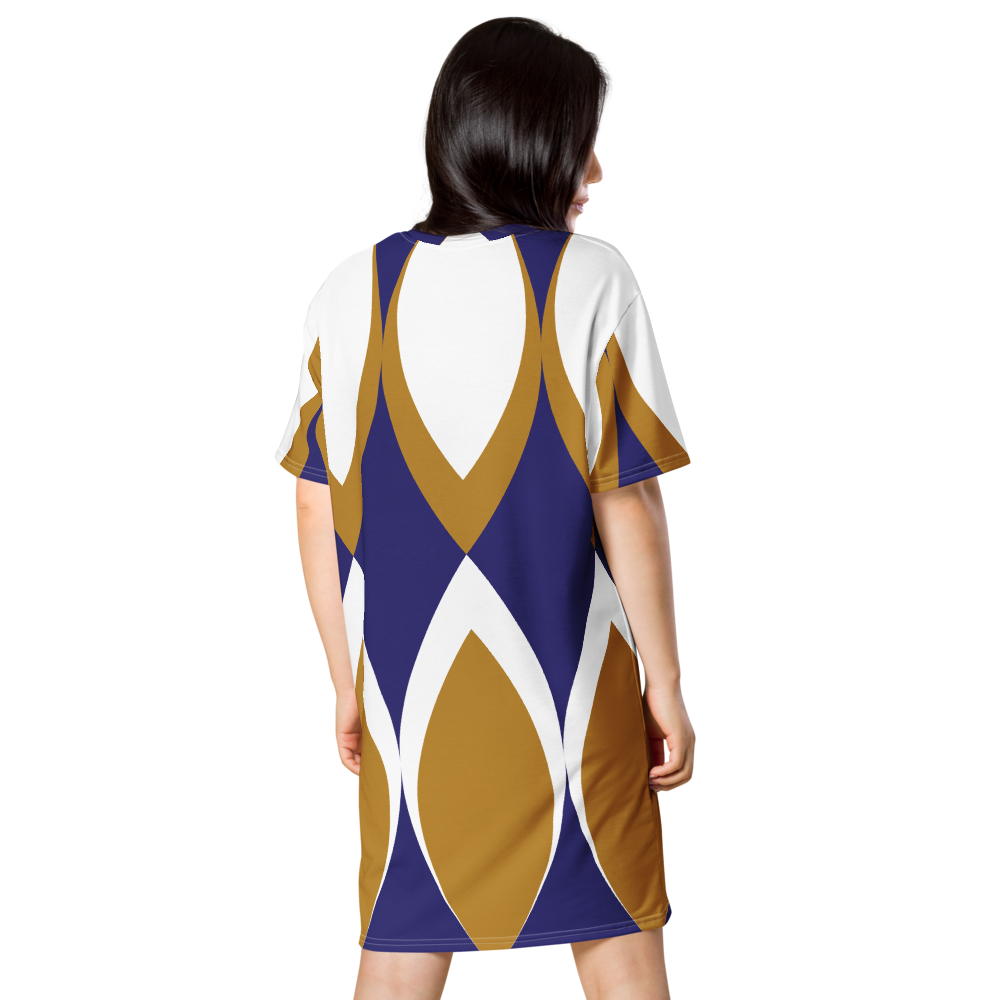 Golden Eye Ornament | T-Shirt Dress