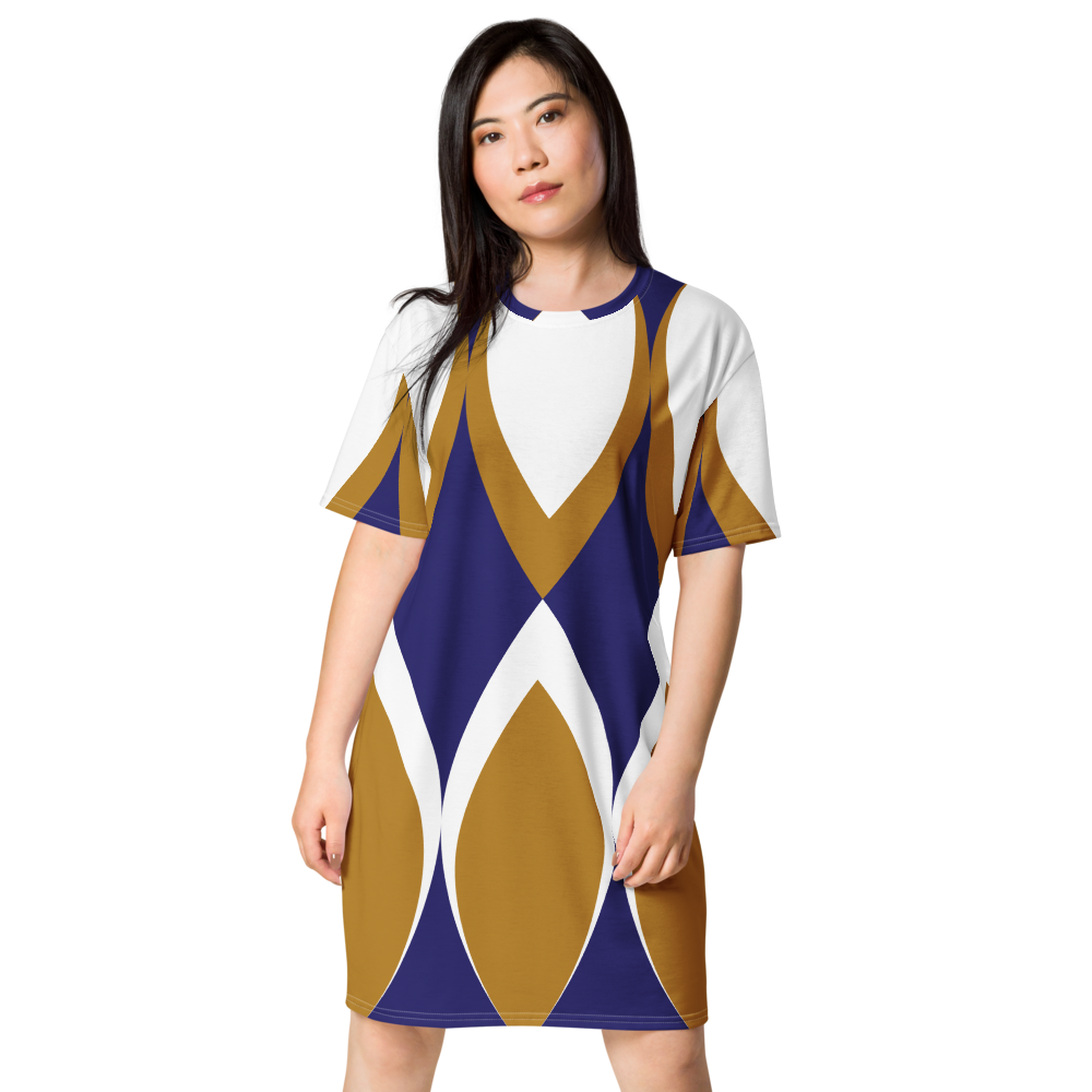 Golden Eye Ornament | T-Shirt Dress