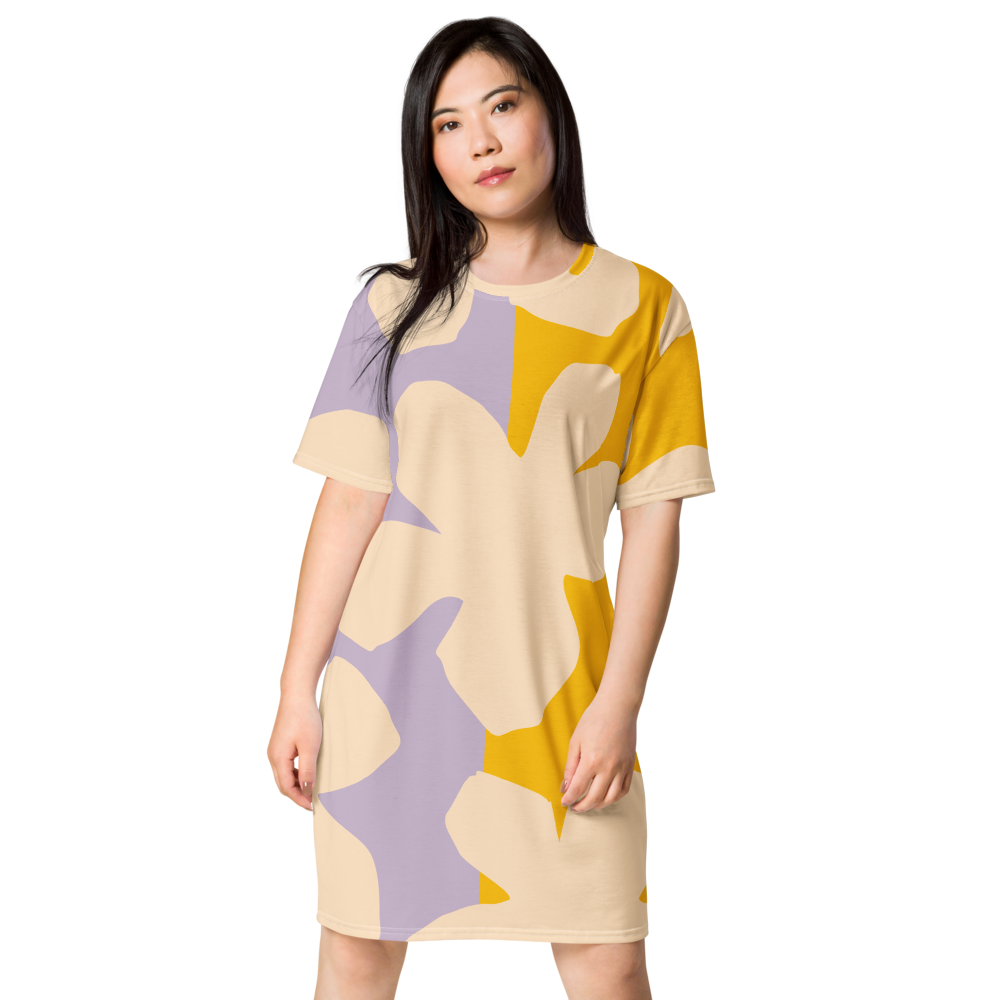 Stylish Flowers | T-Shirt Dress