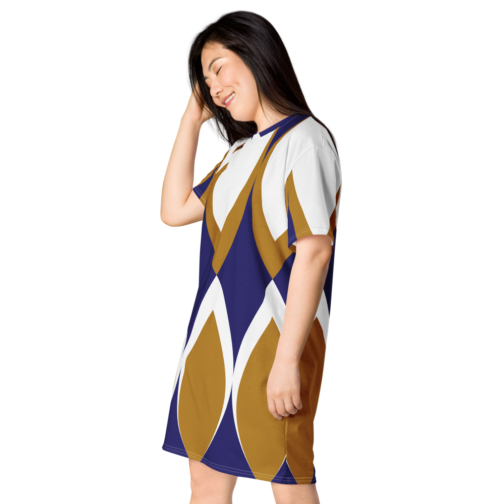 Golden Eye Ornament | T-Shirt Dress