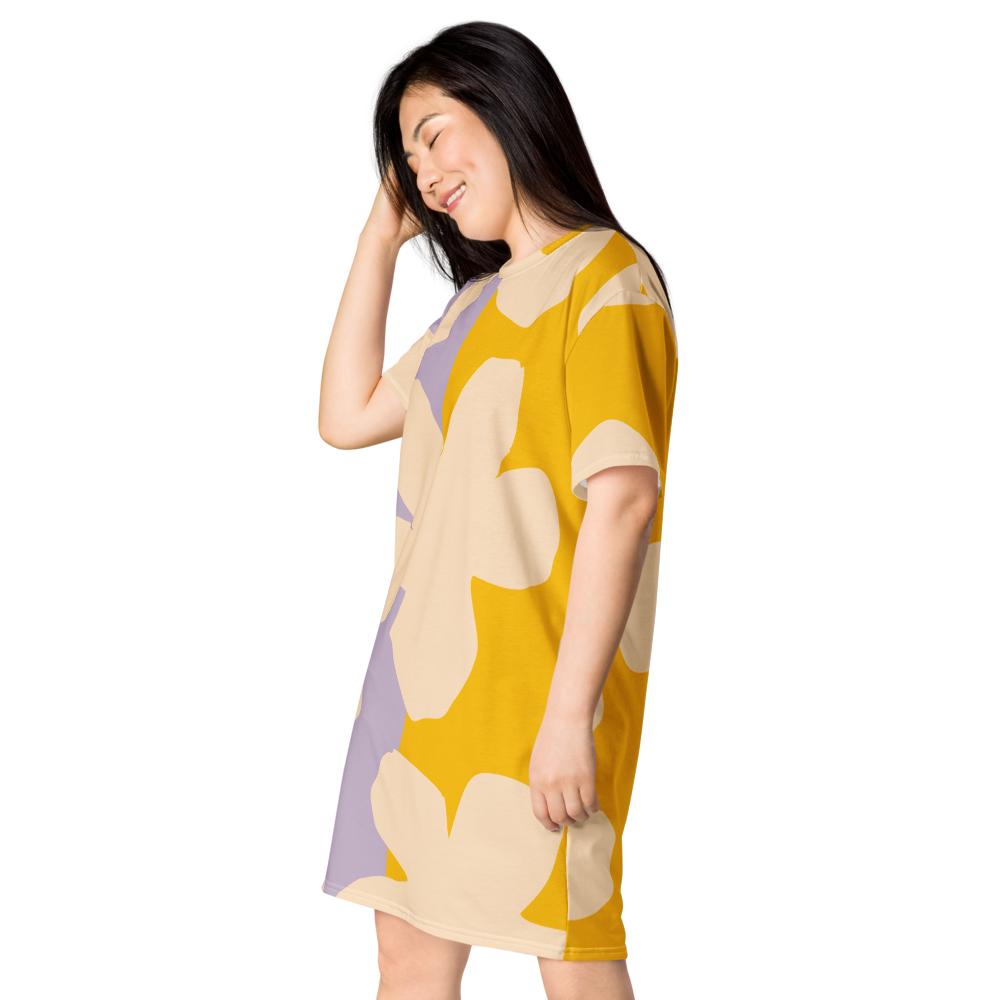 Stylish Flowers | T-Shirt Dress