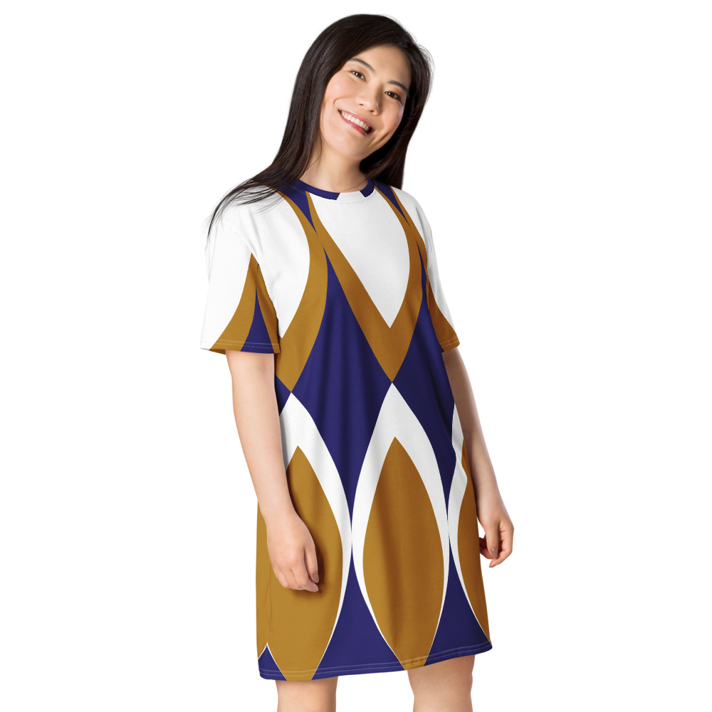 Golden Eye Ornament | T-Shirt Dress
