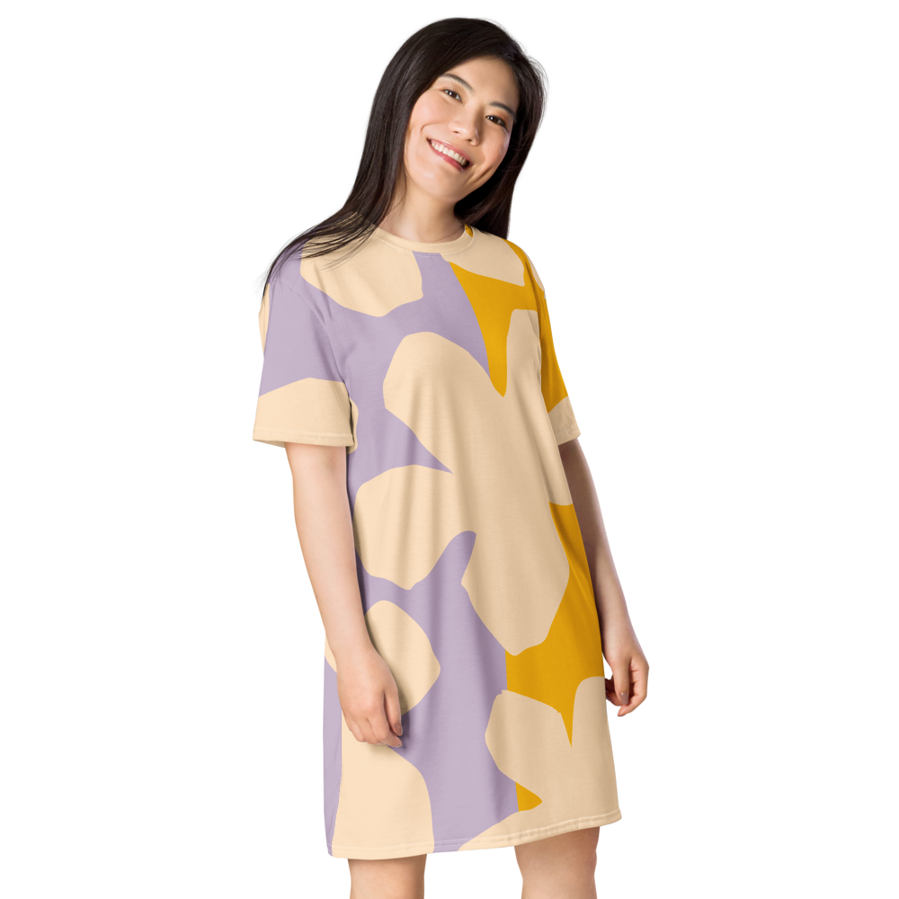 Stylish Flowers | T-Shirt Dress