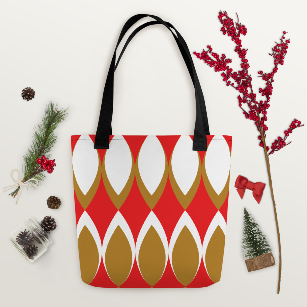 Golden Eye Christmas | Tote Bag