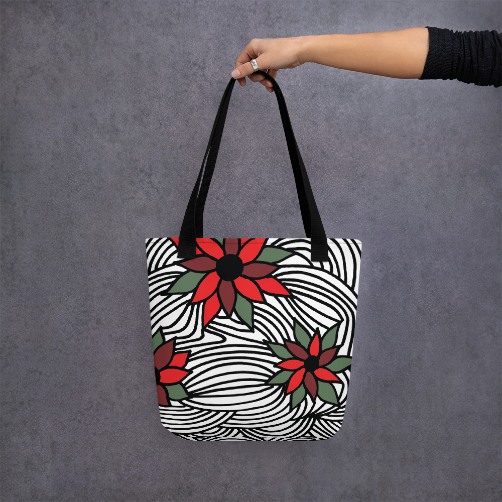Christmas Flowers | Tote Bag