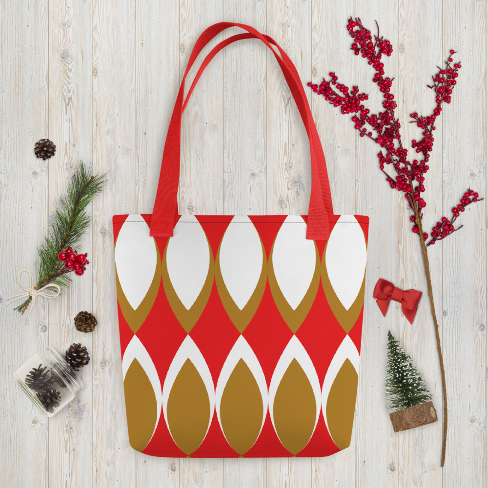 Golden Eye Christmas | Tote Bag