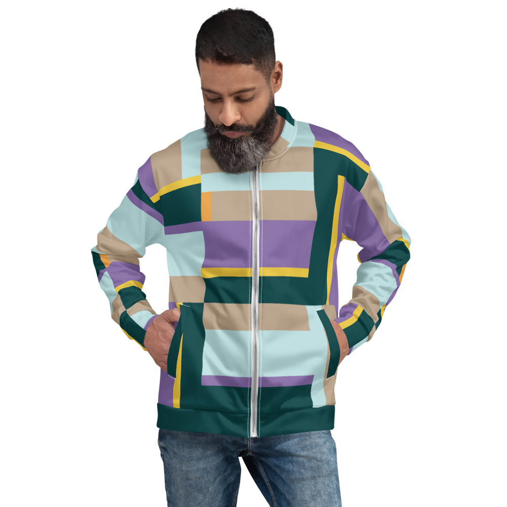 Fresh Stripe | Bomber Jacket