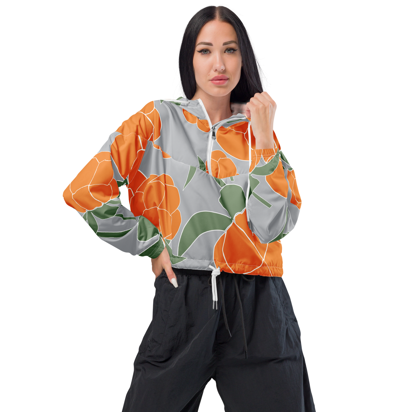 Lakka Ornament | Women’s cropped windbreaker
