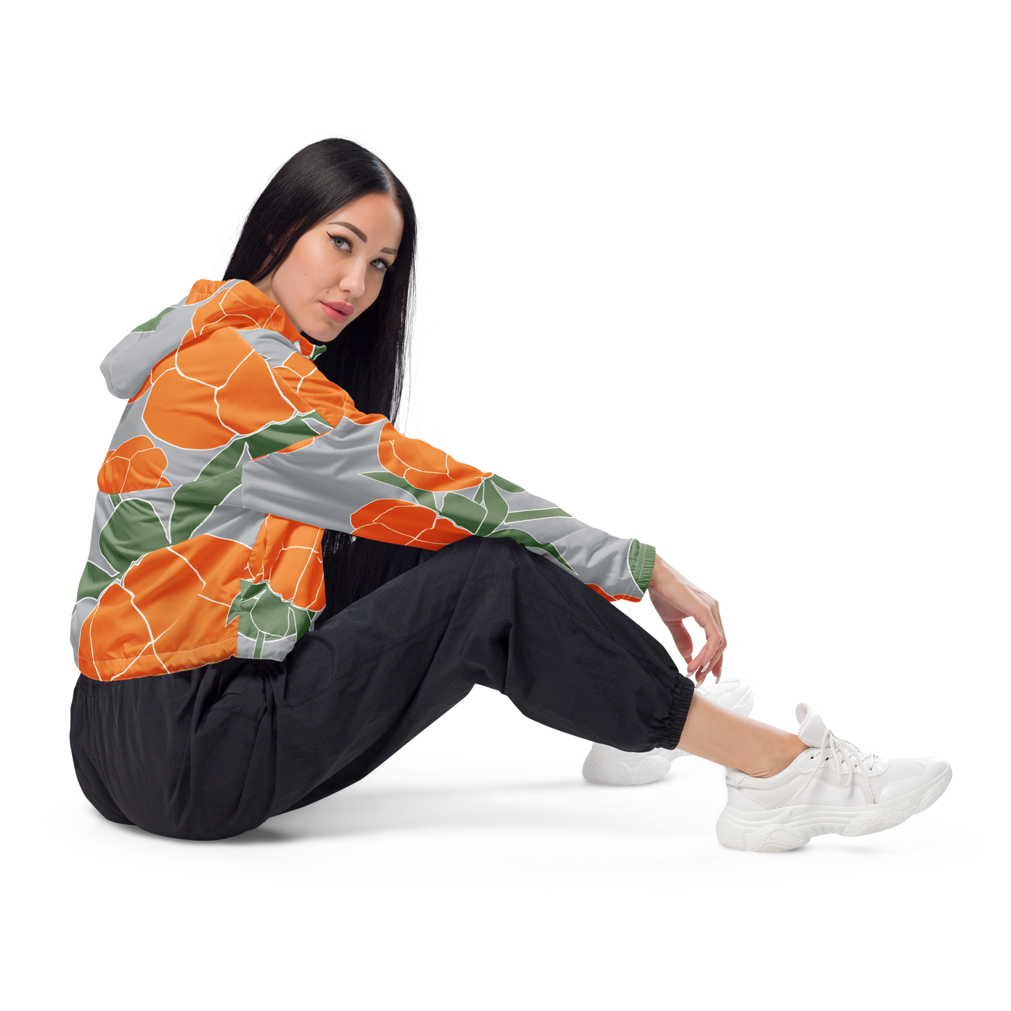 Lakka Ornament | Women’s cropped windbreaker