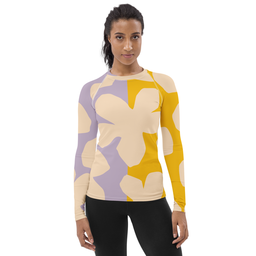 Stylish Flowers | Women's Rash Guard